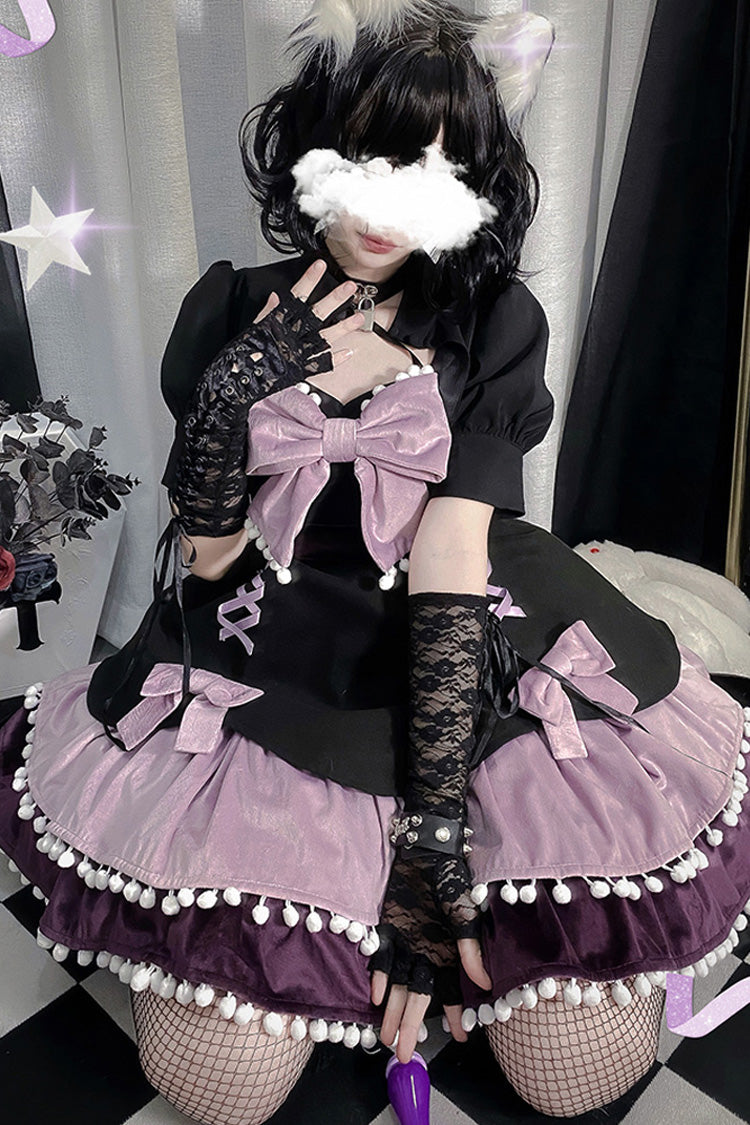 Lolita JSK Dress - Multicolor Confession Function, 5 Colors, Bow Detail, Sweet Style - additional product view 4