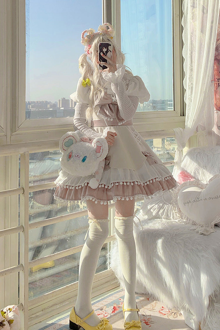 Lolita JSK Dress - Multicolor Confession Function, 5 Colors, Bow Detail, Sweet Style - additional product view 5