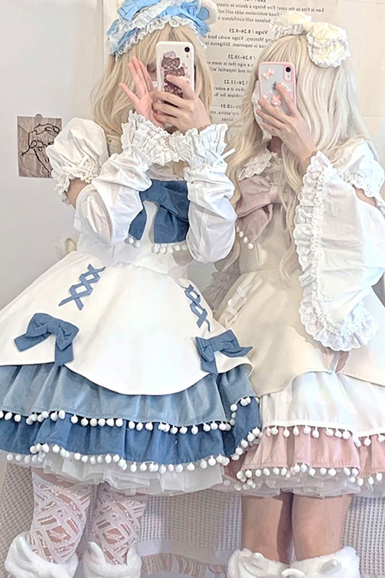 Lolita JSK Dress - Multicolor Confession Function, 5 Colors, Bow Detail, Sweet Style - additional product view 8