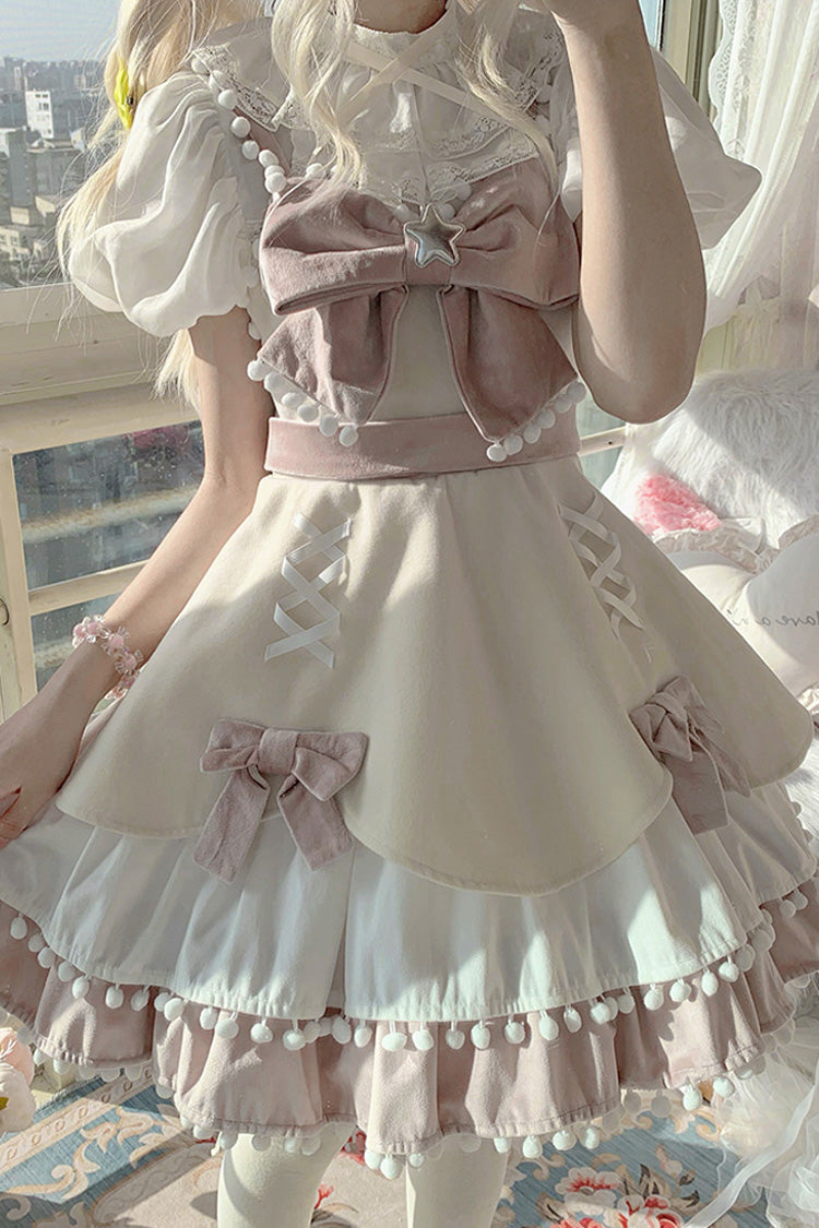 Lolita JSK Dress - Multicolor Confession Function, 5 Colors, Bow Detail, Sweet Style - additional product view 10