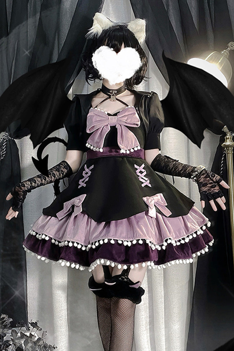 Lolita JSK Dress - Multicolor Confession Function, 5 Colors, Bow Detail, Sweet Style - main product image