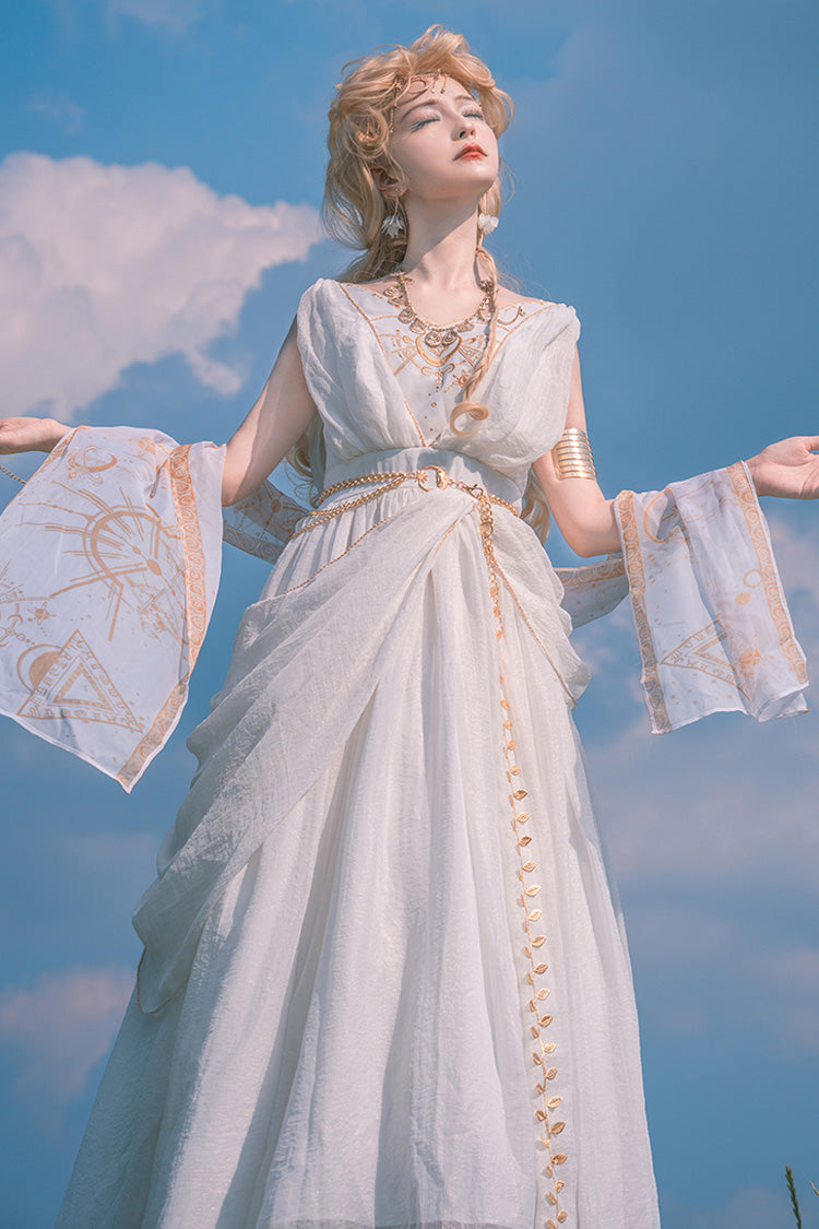Lolita JSK Dress - Ragnarok, White, Embroidered, Sweet Style - additional product view 5