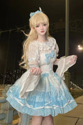 White/Blue