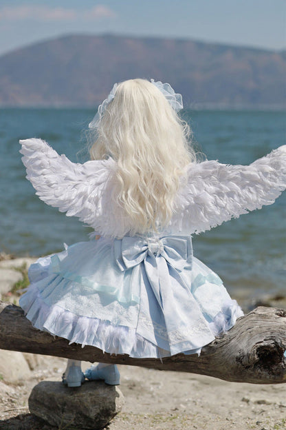 Lolita JSK Dress - Wings Arrival Multi-layer, 3 Colors, Ruffled, Sweet Style - additional product view 13