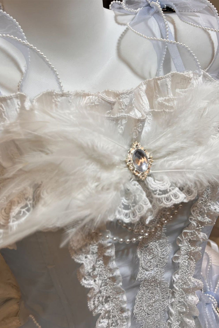 Lolita JSK Dress - Wings Arrival Multi-layer, 3 Colors, Ruffled, Sweet Style - additional product view 21