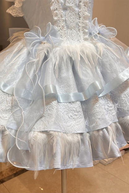 Lolita JSK Dress - Wings Arrival Multi-layer, 3 Colors, Ruffled, Sweet Style - additional product view 23