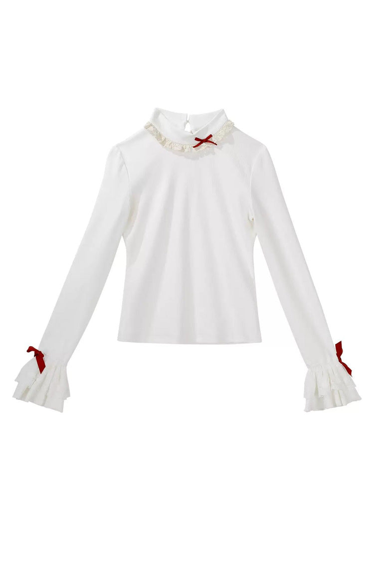 Lolita Jumper Skirt - Heart Bear, 2 Colors, Sweet Style, Embroidered - S Top / M Top / L Top option