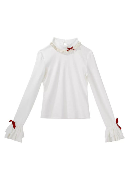 Lolita Jumper Skirt - Heart Bear, 2 Colors, Sweet Style, Embroidered - S Top / M Top / L Top option