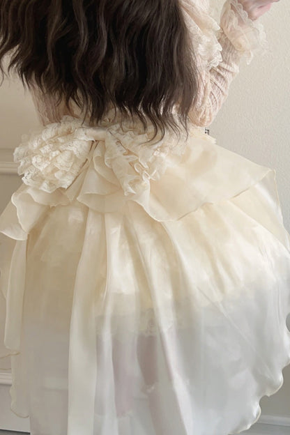 Lolita Jumper Skirt - Multi-layer, 2 Colors, Layered, Sweet Style, Bow Detail - additional product view 8