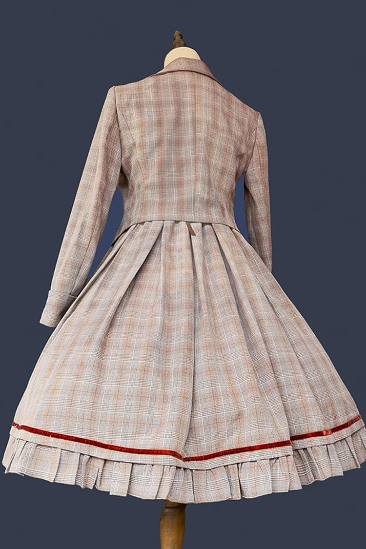 Lolita Jumper Skirt - Princess Lost In The Fog, 2 Colors, Classic Style, Ruffled - additional product view 15