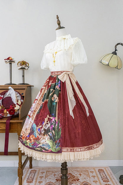 Lolita Outerwear - Kaleidoscope Of Dreams, Red, Printed, Sweet Style - additional product view 15