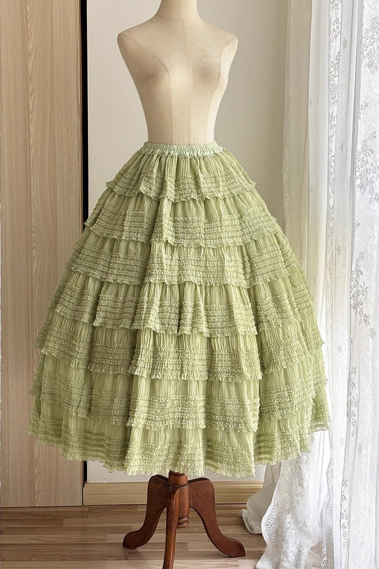 Lolita Petticoat - Lemon Chicken, 2 Colors, Layered, Sweet Style, Ruffled - main product image