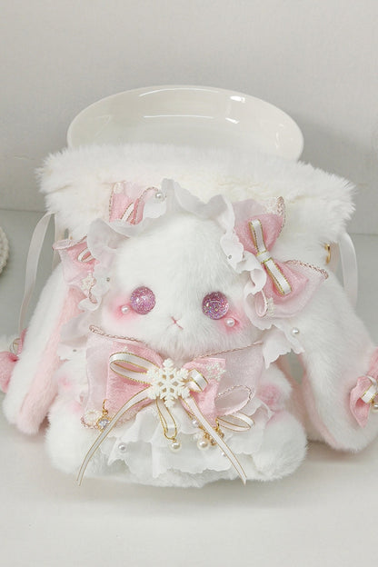 Lolita Shoulder Bag - Drawstring Crossbody, 10 Colors, Sweet Style, Bow Detail - main product image
