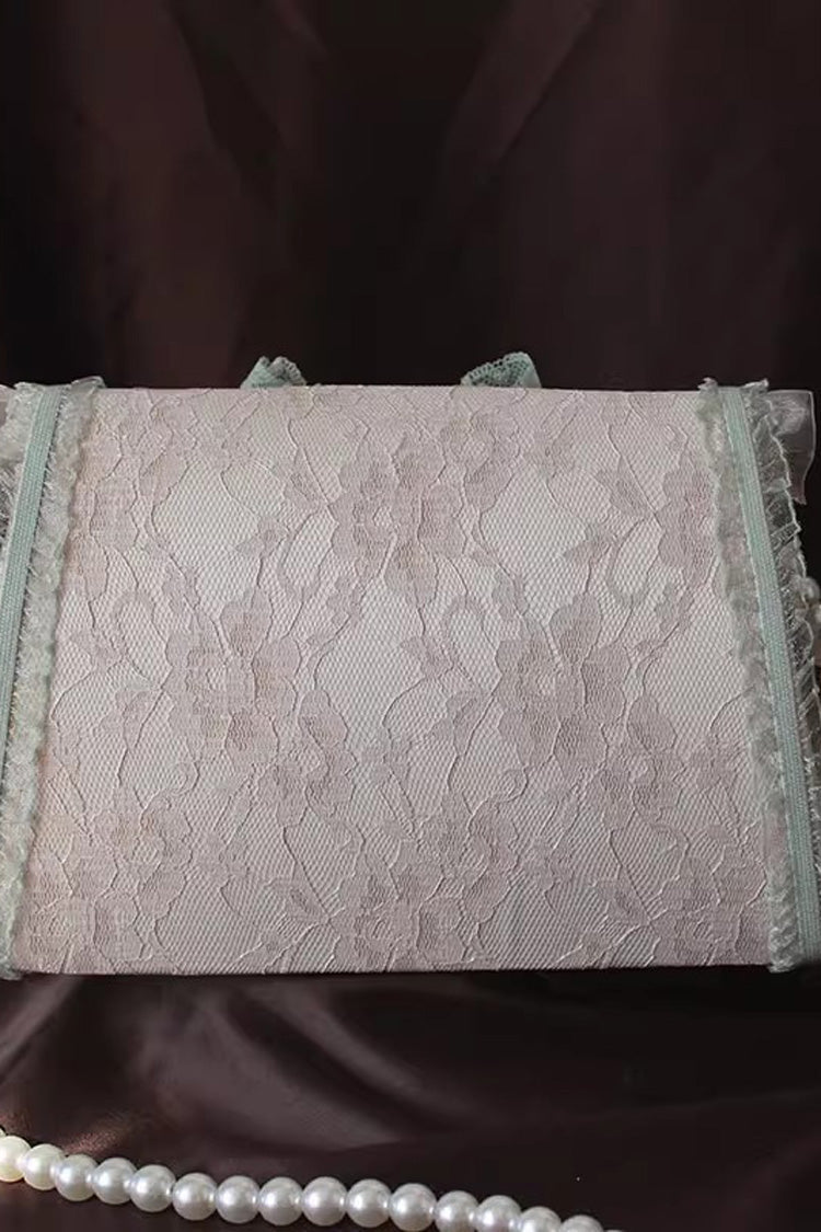 Lolita Shoulder Bag - Mint Chocolate Little Bear, Mint-Chocolate, Sweet Style, Bow Detail - additional product view 3