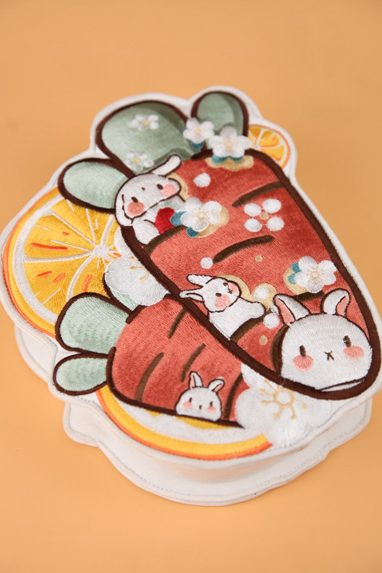 Lolita Shoulder Bag - Multi-color Rabbit Carrot Lemon, Multi-Color, Sweet Style - additional product view 2