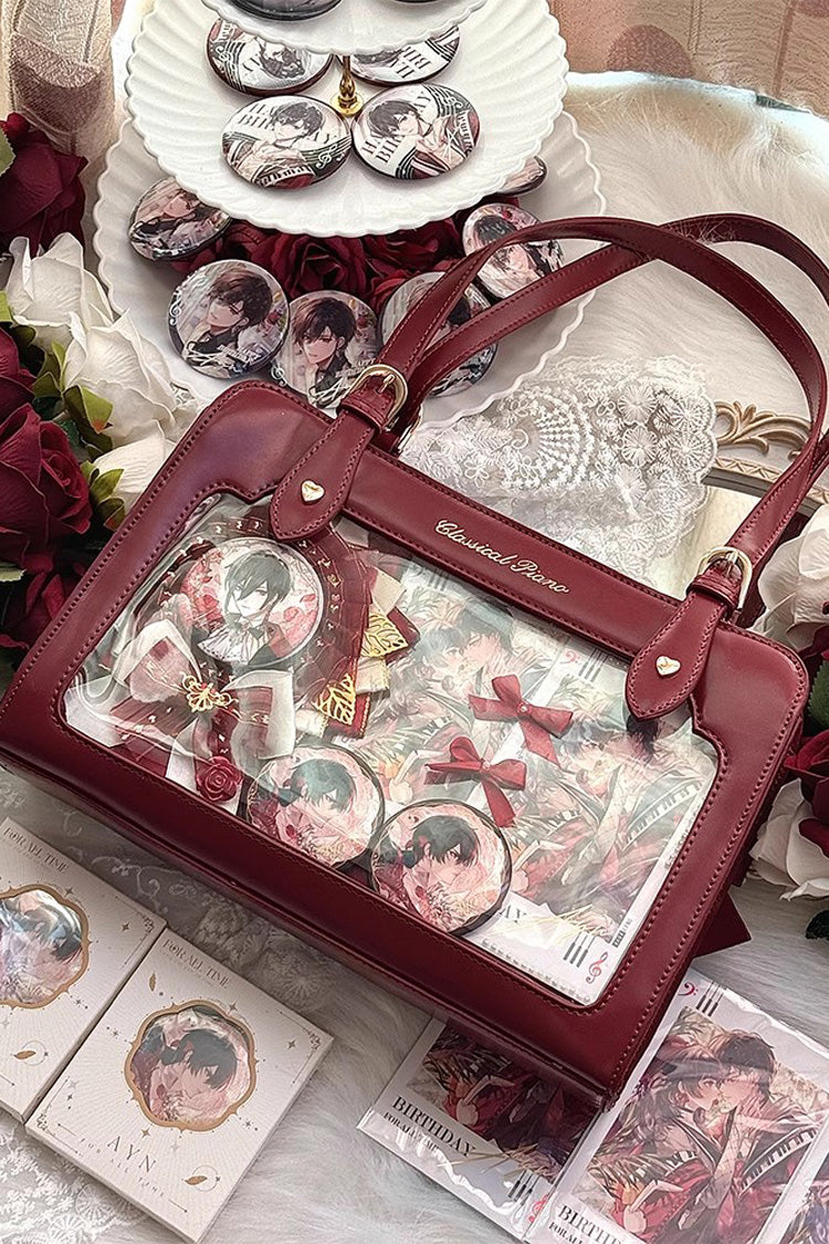 Lolita Shoulder Bag - Piano Waltz, 4 Colors, Sweet Style, Bow Detail - additional product view 10