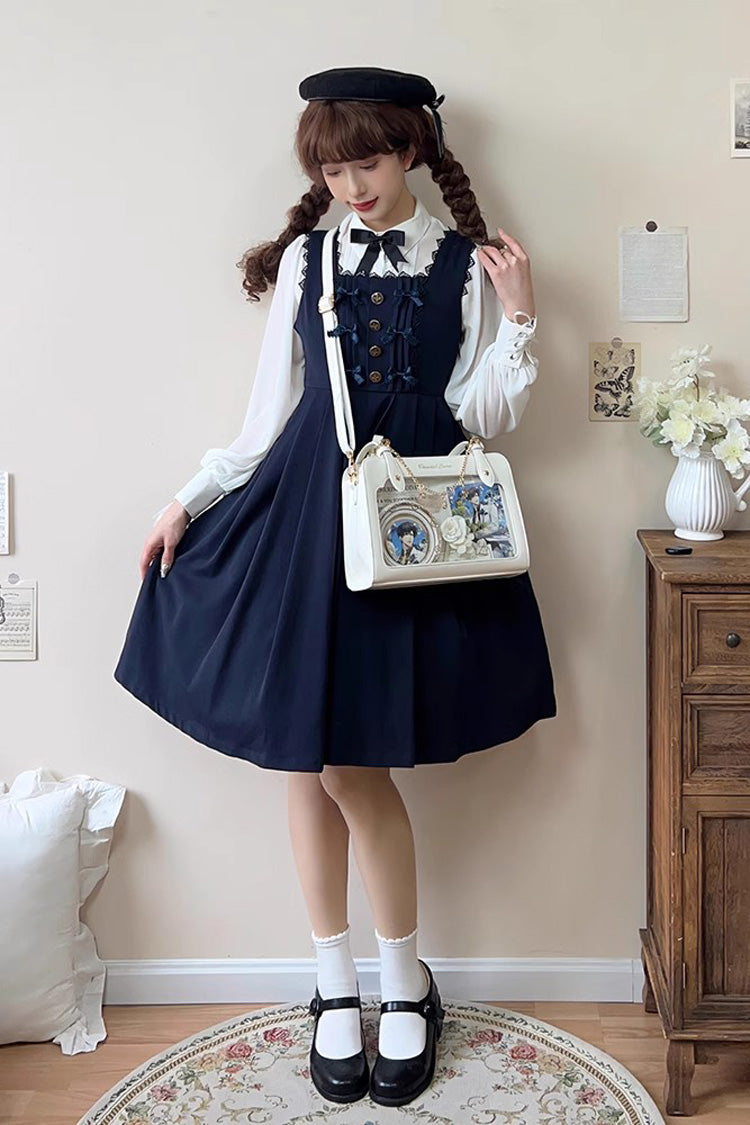 Lolita Shoulder Bag - Piano Waltz, 4 Colors, Sweet Style, Bow Detail - additional product view 14