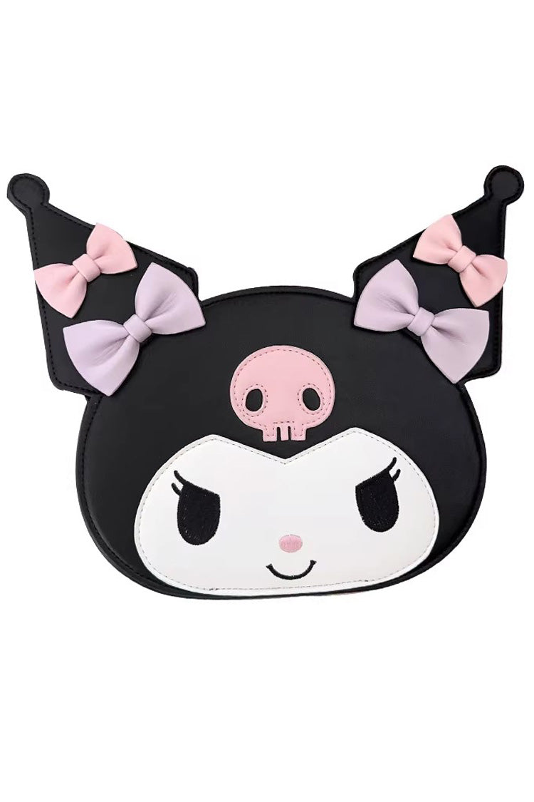 Lolita Shoulder Bag - White/black/pink Kulomi Print, 3 Colors, Sweet Style, Bow Detail - additional product view 3