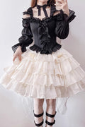 Black/Apricot