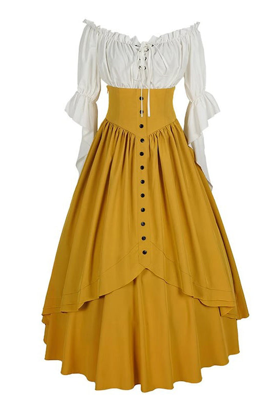 Lolita Skirt - Elegant Ruffle Victorian Colors, 8 Colors, Gothic Style, Victorian Style - main product image