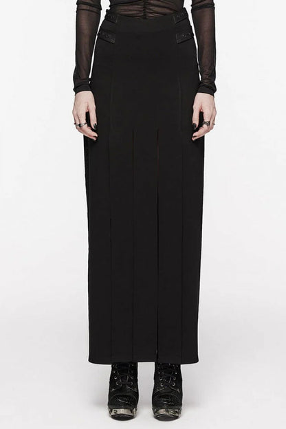 Lolita Skirt - Flowing Tassel, Black, Women's Style, Punk Style - main product image