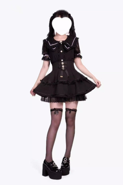 Lolita Skirt - Fruit Candy, 5 Colors, Lace Trim, Ruffled, Sweet Style - additional product view 7