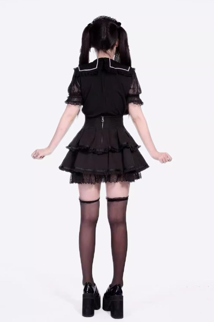 Lolita Skirt - Fruit Candy, 5 Colors, Lace Trim, Ruffled, Sweet Style - additional product view 8