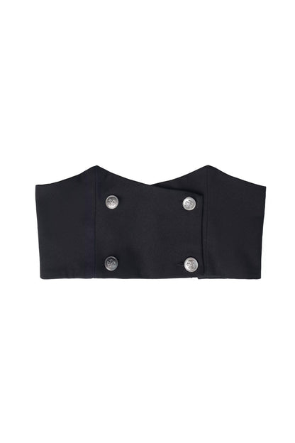 Lolita Skirt - Hymn Of The Cross, Black, Long Length, Short Length, Cross Detail - S Waist Belt / M Waist Belt / L Waist Belt option