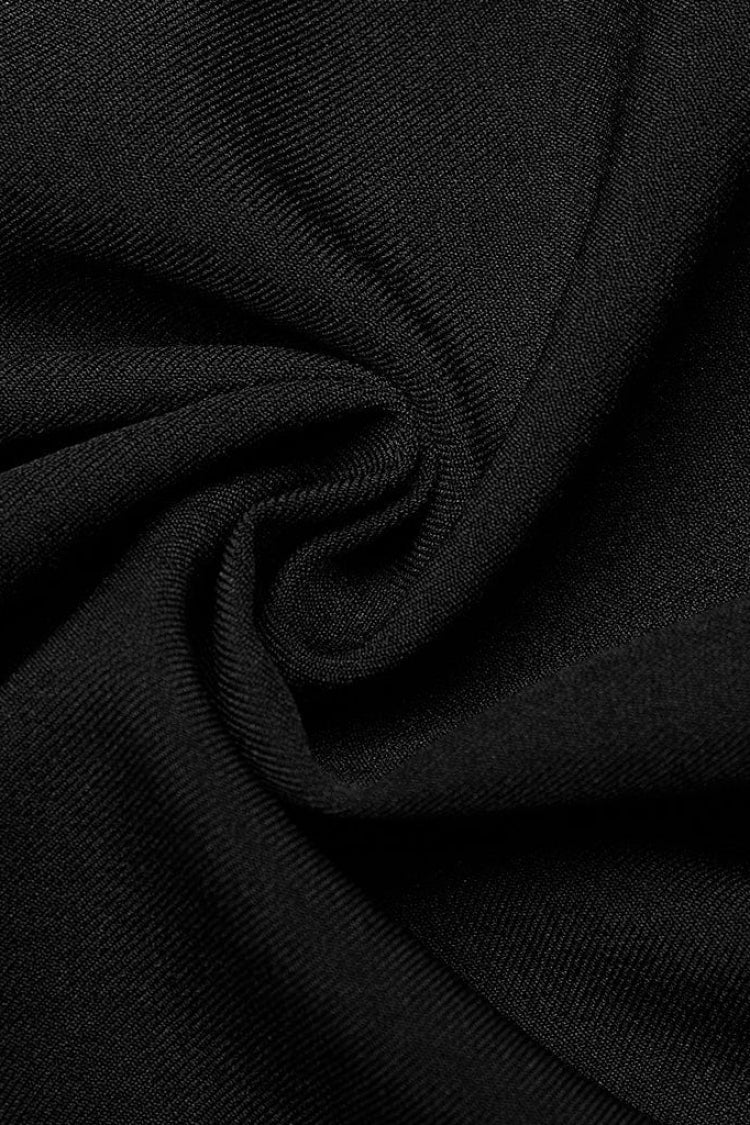 Lolita Skirt - Irregular Ruched, Black, Women's Style, Gothic Style - additional product view 5