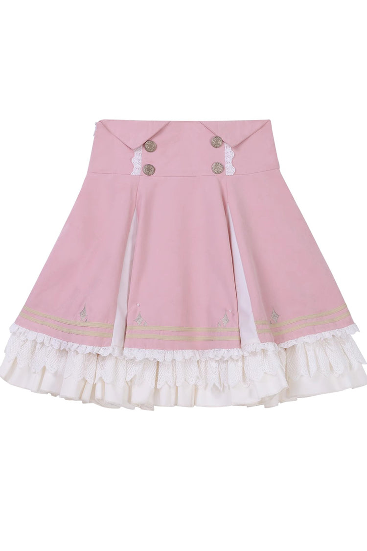 Lolita Skirt - Messenger Of Heaven, Pink, Sweet Style, Ruffled - additional product view 3