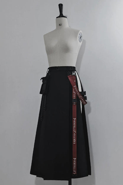Lolita Skirt - Nameless Blade, Black, Stand Collar, Long Sleeves, Gothic Style - S Skirt(Only) / M Skirt(Only) / L Skirt(Only) option