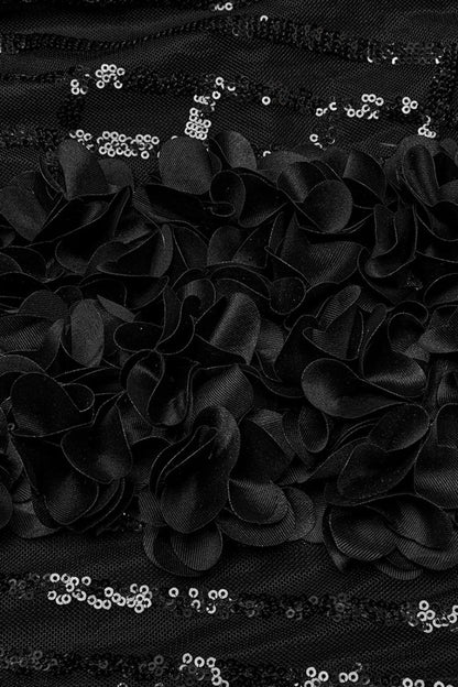 Lolita Skirt - Sequin Feather, Black, Women's Style, Gothic Style - additional product view 7