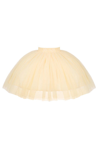 Lolita Skirt - Sissi's Pilgrimage, Yellow, Short Version, Short Length, Sweet Style - additional product view 5
