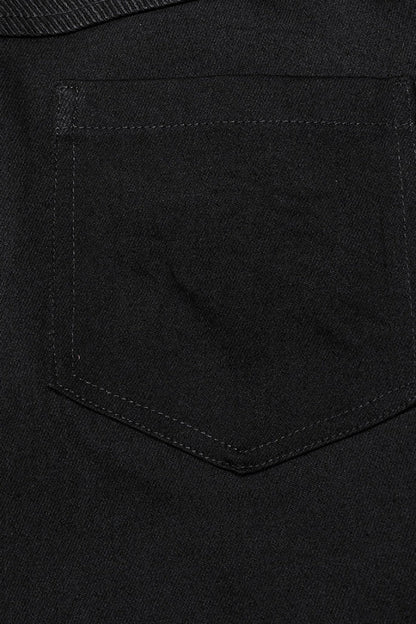 Lolita Skirt - Stitching Mesh Triangular Buckle, Black, Buckle Detail, Women's Style - additional product view 7