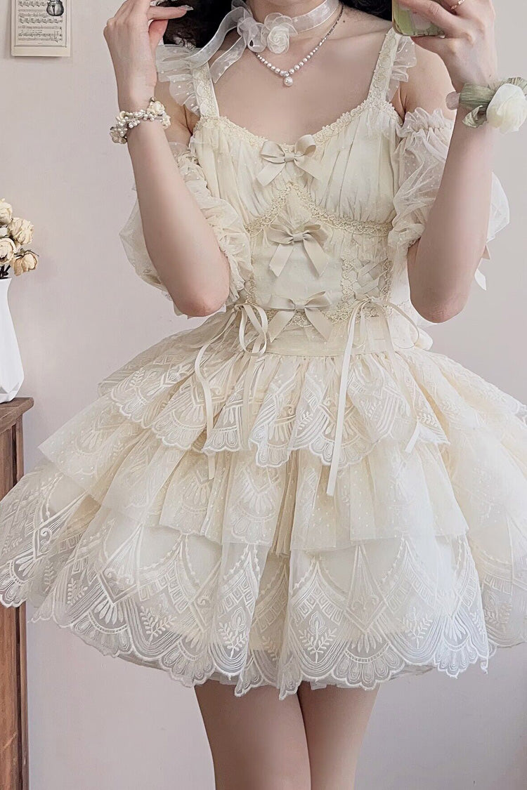 Lolita Skirt - Tidal, Ivory, Short Version, Long Version, Long Length - additional product view 9
