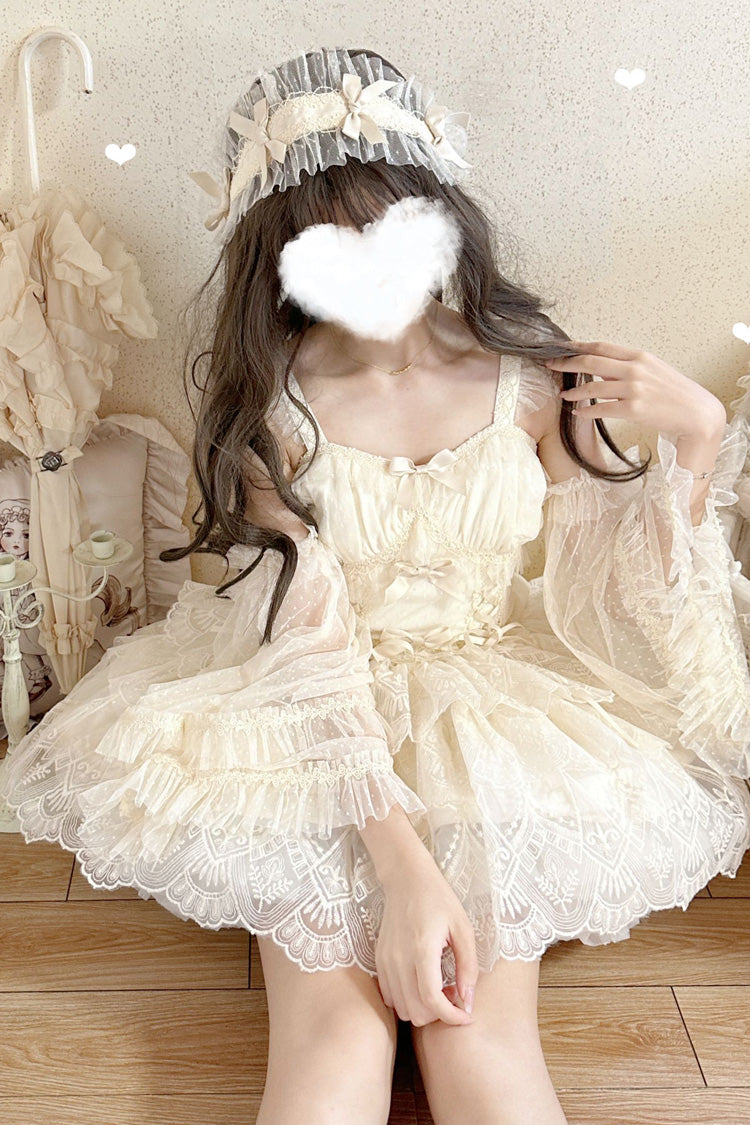 Lolita Skirt - Tidal, Ivory, Short Version, Long Version, Long Length - additional product view 19