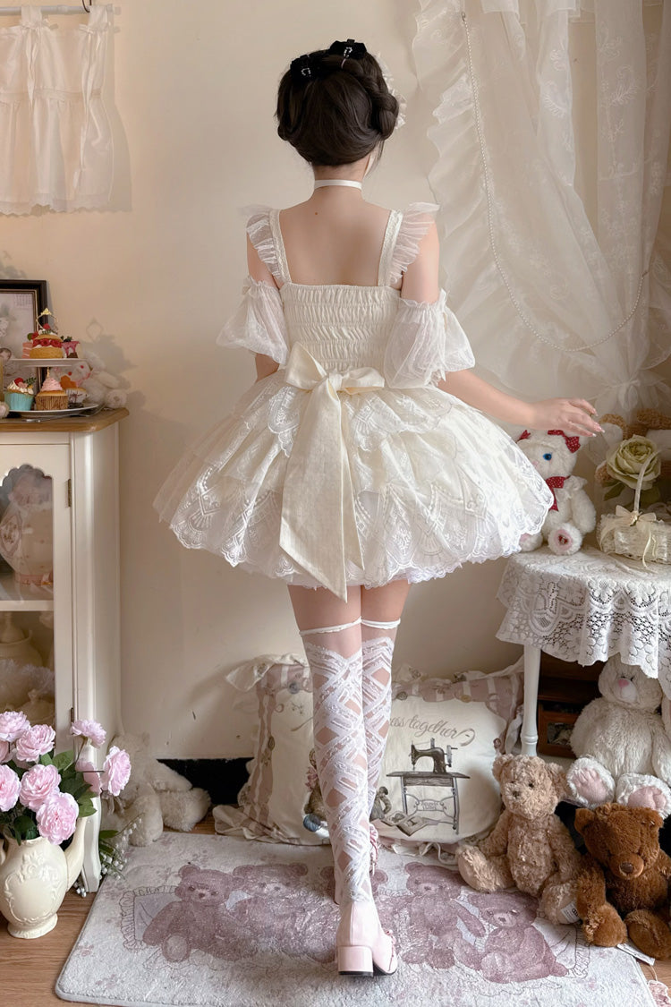 Lolita Skirt - Tidal, Ivory, Short Version, Long Version, Long Length - additional product view 21