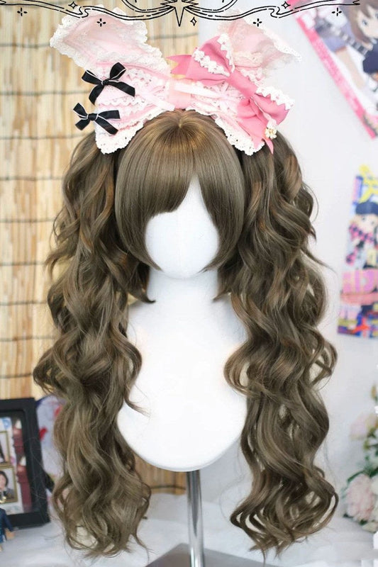 Lolita Wig - Ash Brown, Brown, Sweet Style - Lolita Coordinate Hair - main product image