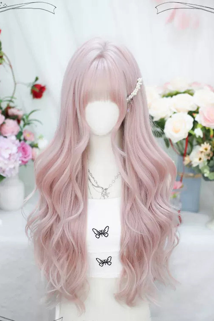 Lolita Wig - Bangs Curly, Pink, Sweet Style - Lolita Coordinate Hair - main product image