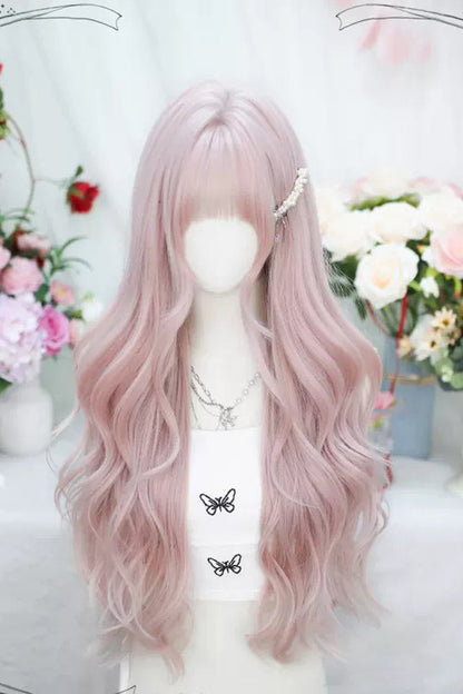 Lolita Wig - Bangs Curly, Pink, Sweet Style - Lolita Coordinate Hair - main product image