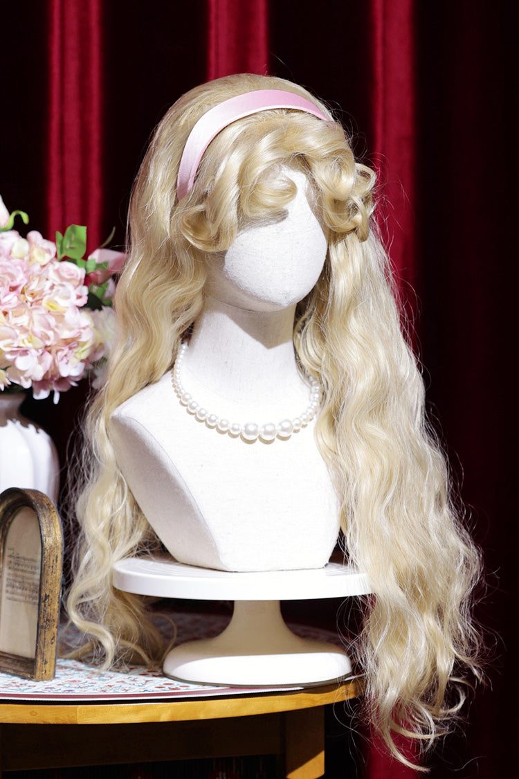 Lolita Wig - Barbie, Gold - Kawaii Outfit Wig - Detailed Lolita Coordinate - additional product view 6