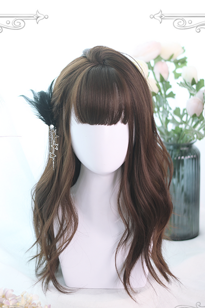 Lolita Wig - Big Wavy, Brown, Classic Style - Kawaii Outfit Wig - additional product view 3