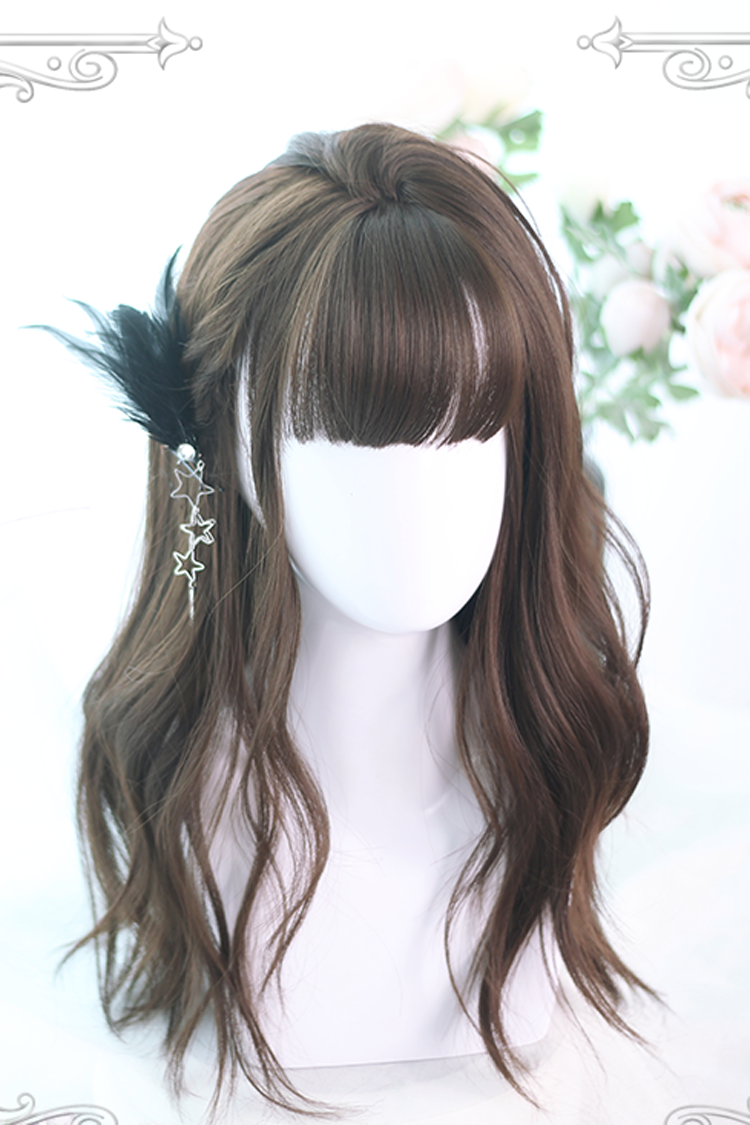 Lolita Wig - Big Wavy, Brown, Classic Style - Kawaii Outfit Wig - main product image
