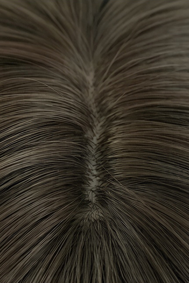 Lolita Wig - Cool Brown Refined Side-swept, Brown, Layered, Sweet Style - additional product view 5