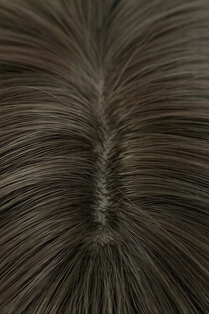 Lolita Wig - Cool Brown Refined Side-swept, Brown, Layered, Sweet Style - additional product view 5
