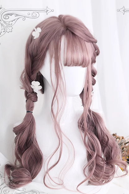 Lolita Wig - Cute Curly Hair, Pink, Sweet Style - Kawaii Outfit Wig - additional product view 4