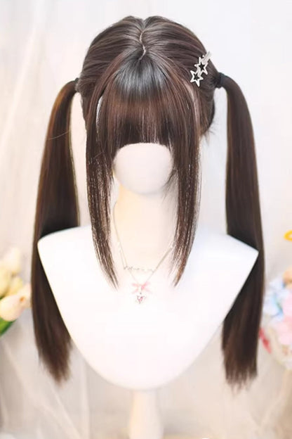 Lolita Wig - Cute Girl Jk Straight, 2 Colors, Sweet Style - Daily and Convention Styling - main product image
