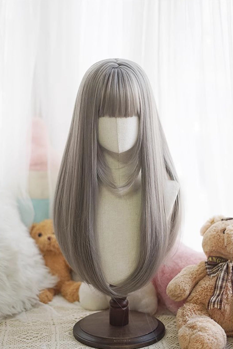 Lolita Wig - Daily, 6 Colors, Sweet Style - Daily and Convention Styling - One-Size Grey option