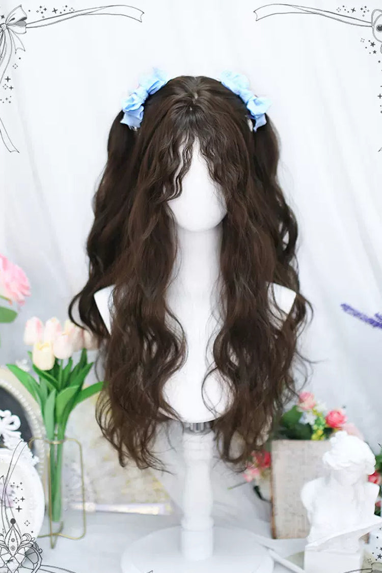 Lolita Wig - Everyday Sheep Curl Fluffy, Brown, Sweet Style - Lolita Coordinate Hair - main product image