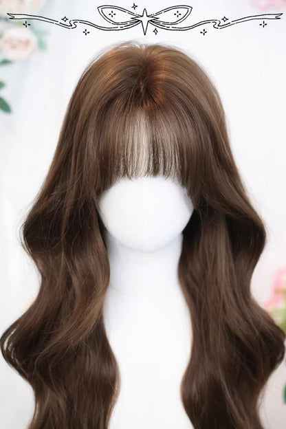 Lolita Wig - Flaxen Gold Big Wavy, Gold, Sweet Style - Lolita Coordinate Hair - additional product view 3